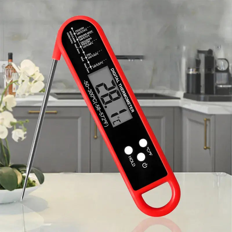 Digital Instant Read Cooking Thermometer for Meat and Barbecue