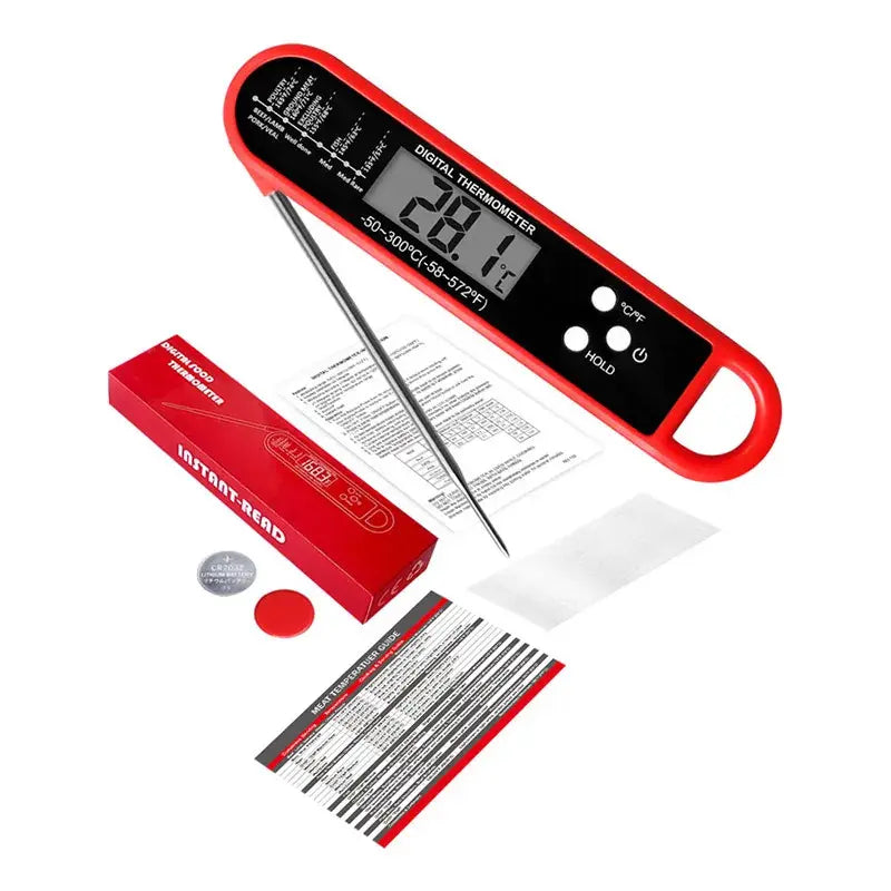 Digital Instant Read Cooking Thermometer for Meat and Barbecue