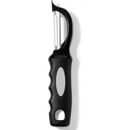 Premium Swivel Vegetable Peeler with Ergonomic Handle and Ultra-Sharp Stainless Steel Blades - Ideal for Peeling Vegetables and Fruits Including Potatoes, Carrots, and Apples