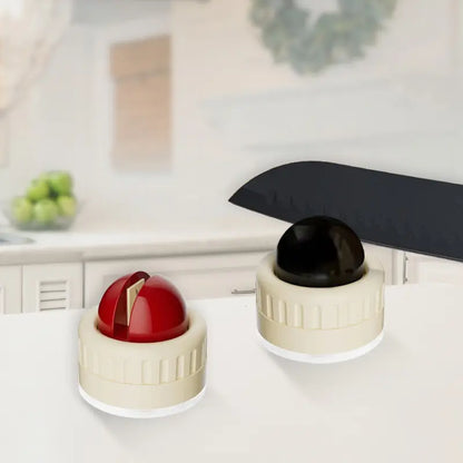 Portable Rapid Knife Sharpener with Suction Base for Kitchen and Outdoor Tools - Non-Slip Design for Knives, Scissors, and Cleavers