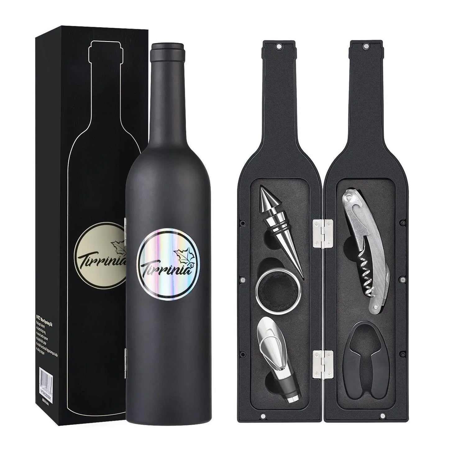 Kato by Tirrinia 5-Piece Wine Bottle Opener Set for Outdoor Gatherings