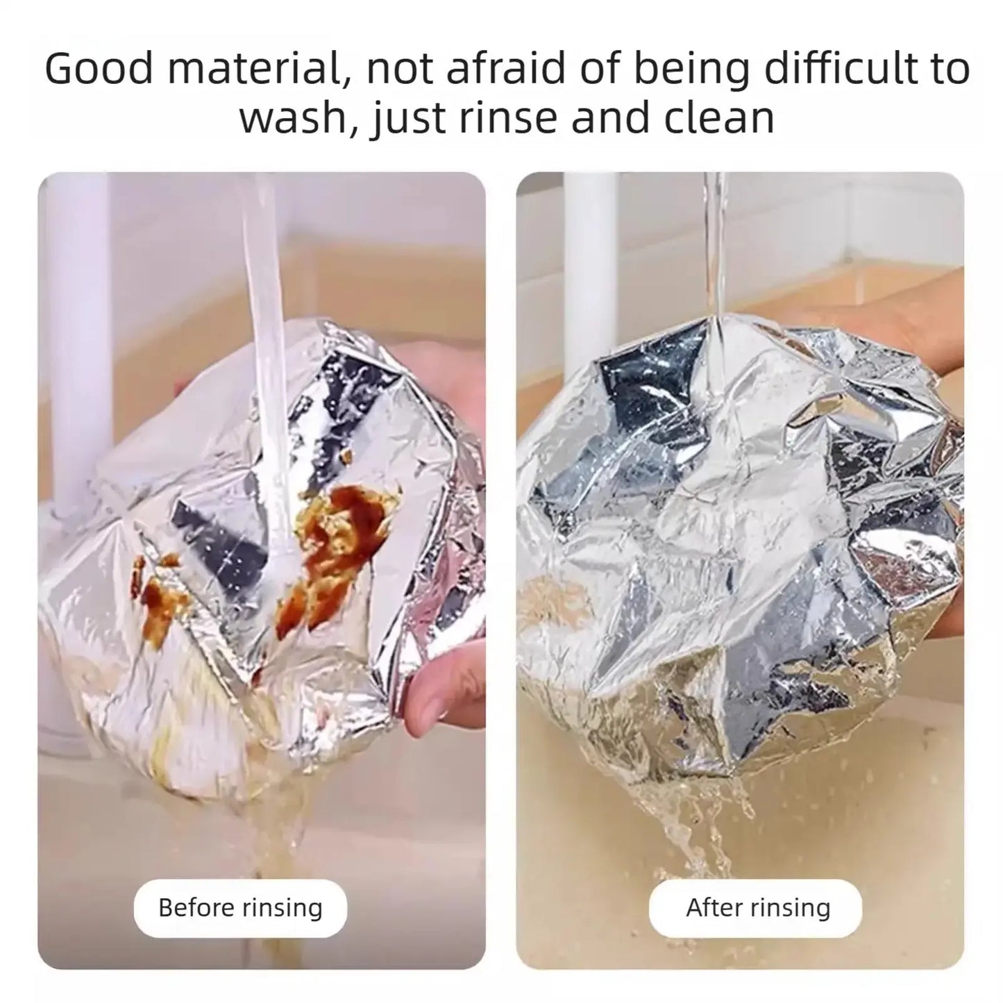 Premium Aluminum Foil Heat-Retaining Cover for Home Dining Table and Food Storage, Ensuring Insulation and Freshness