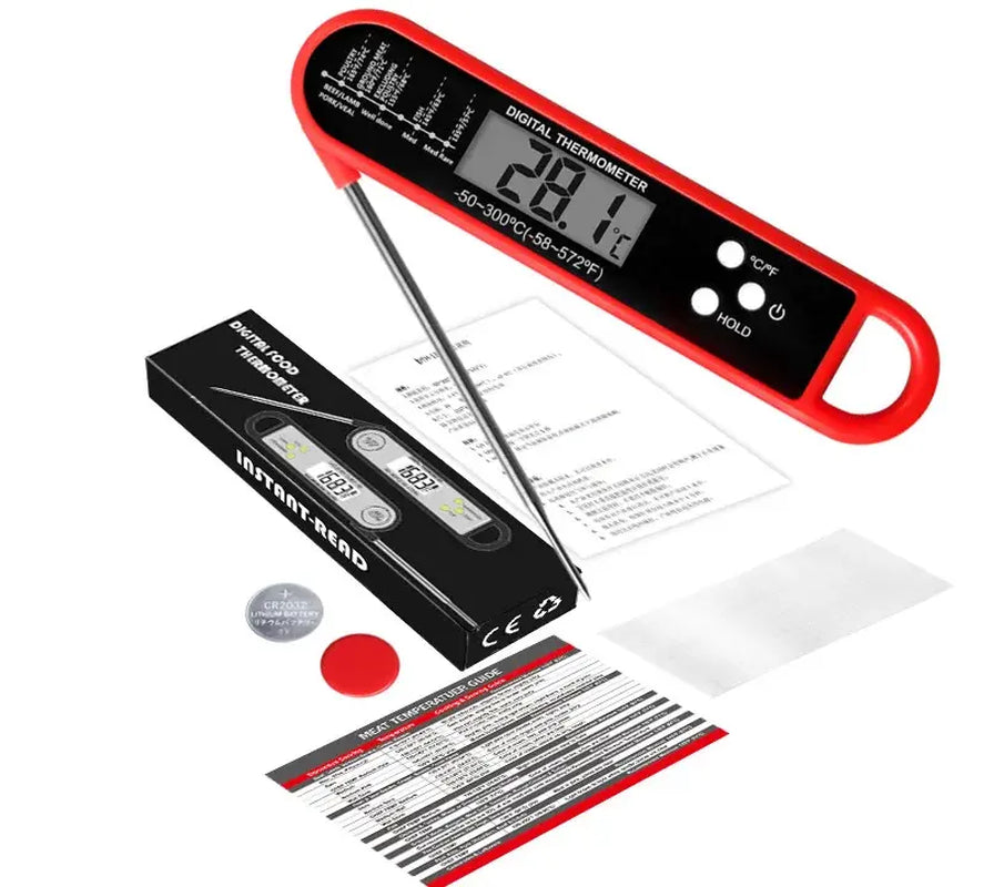 Digital Instant Read Cooking Thermometer for Meat and Barbecue