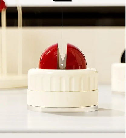 Portable Rapid Knife Sharpener with Suction Base for Kitchen and Outdoor Tools - Non-Slip Design for Knives, Scissors, and Cleavers
