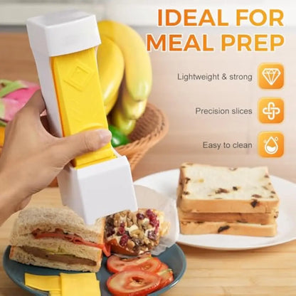 One-Click Butter Cutter and Dispenser for Fresh Storage and Precise Slicing of Sticks, Ideal for Bread, Cakes, and Cookies