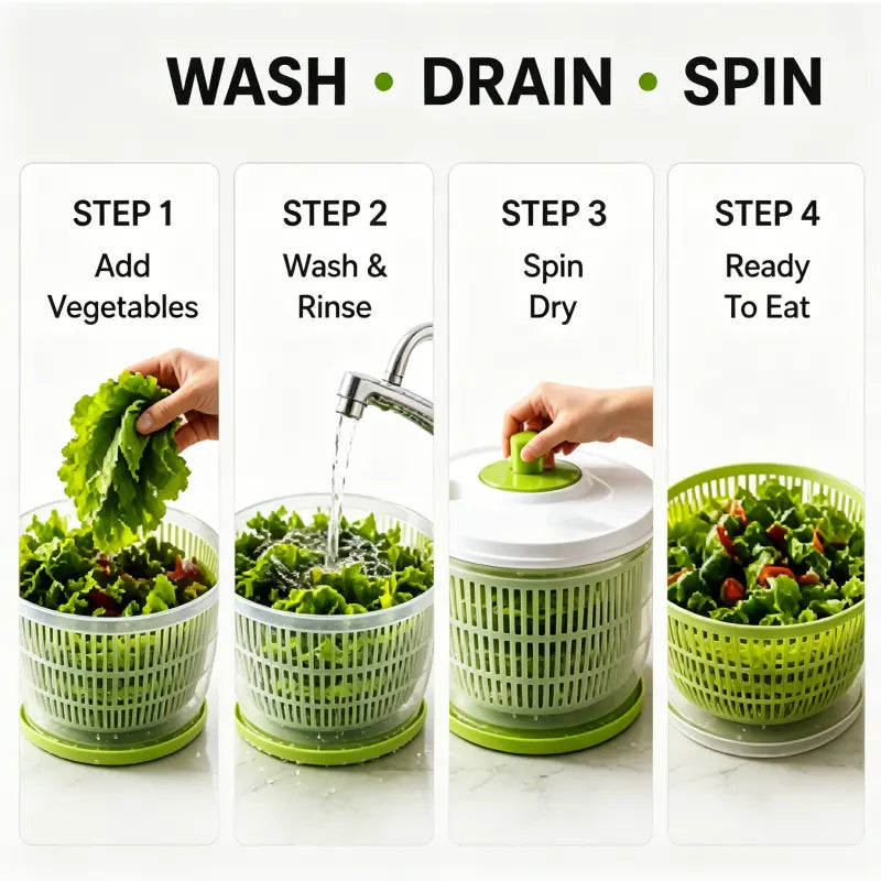 #Fresh Salad Spinner
