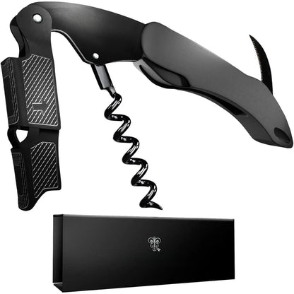 Zero Resistance Helix Corkscrew Silent Bottle Opener and Waiter's Key