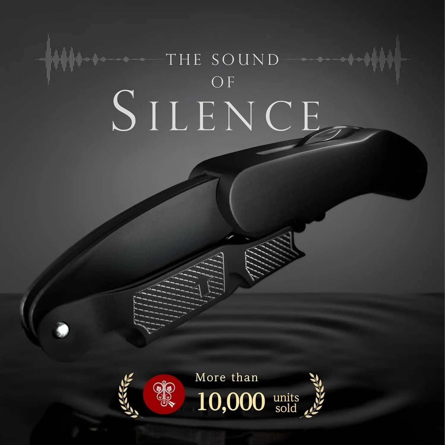 Zero Resistance Helix Corkscrew Silent Bottle Opener and Waiter's Key
