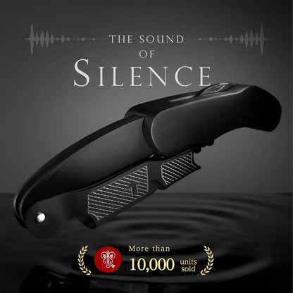 Zero Resistance Helix Corkscrew Silent Bottle Opener and Waiter's Key