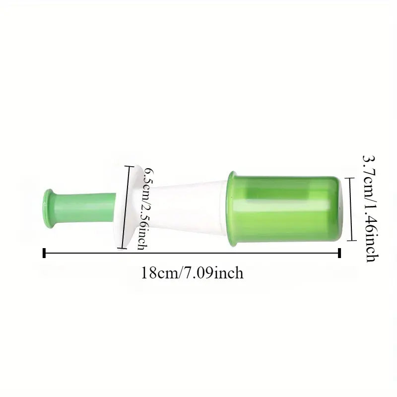 Versatile Fruit Slicing and Cutting Set, Food-Safe Plastic, Ideal Kitchen Tool for Cherry Tomatoes, Grapes, and Salads - Convenient BBQ Preparation Accessory for Families and Young Children
