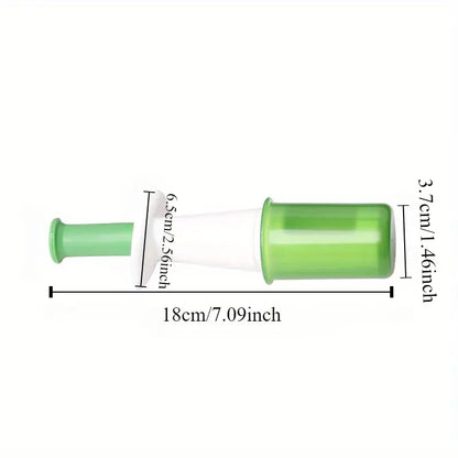 Versatile Fruit Slicing and Cutting Set, Food-Safe Plastic, Ideal Kitchen Tool for Cherry Tomatoes, Grapes, and Salads - Convenient BBQ Preparation Accessory for Families and Young Children