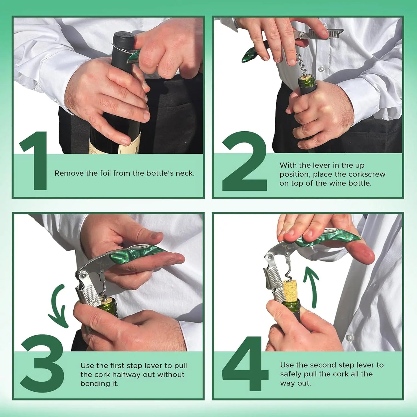 Professional Sommelier Corkscrew Opener