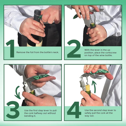 Professional Sommelier Corkscrew Opener