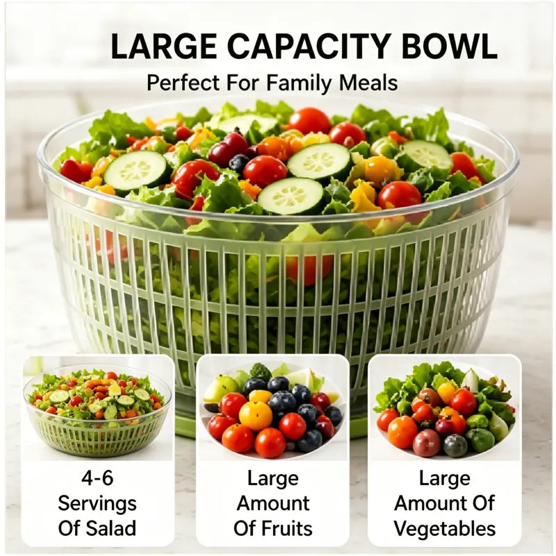 #Fresh Salad Spinner